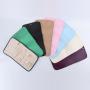 Gift Bag Pouches Custom Own Logo Flap Folded Jewelry Organizer Pouch Suede Microfiber Jewelry Packaging Bags