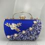 Luxury New Clutches Bag Women Purse Bling Party Bags Bridal Wedding Elegant Flower Evening Bags For Woman