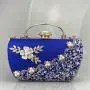 Luxury New Clutches Bag Women Purse Bling Party Bags Bridal Wedding Elegant Flower Evening Bags For Woman