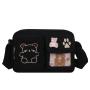 Lovely Bear Design Ita Bag Canvas Ita Bag school bags with a little ita compartment to display pins