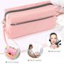 Gelory Pencil Case Canvas Penbag Estojo Escolar Estuche Large Capacity Piornik Szkolny Astuccio Scuola School Supplies Pink Cute
