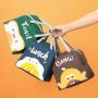 ZR364 New Oxford Waterproof Lunch Bag Cartoon Cute Fun Insulation Large Capacity Handheld Portable Bag Insulation Lunch Box