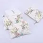High Quality 8 OZ Canvas Zipper Makeup Bag Natural Cotton Cosmetic Brush Packaging Makeup Pouch With Logo