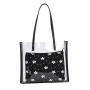 2021 Fashion Summer Beach Tote Bag Girls Shoulder Bags Transparent Clear PVC Handbags and Purse for Women