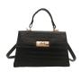 Fashionable Cute Mini PU Leather Women Shoulder Bag Novelty Button Cross Body Purses Crocodile Design Clutch Bag