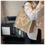 ZR629 Woman Bag Handbag Retro Canvas Fashion Female Working Portable Big Shoulder Underarm Bag Girl Versatile Tote Bag Shopping