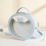 High Quality Custom Beautiful Girls Anime Round Shape Clear Plastic Window Ita Crossbody Bag