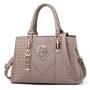 2024 Bags for Women Large-Capacity Shoulder Messenger Bag Portable Single-Strap Handbag with Chain Embroidery Foreign Trade