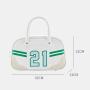 New Arrival Ladies Gym Bag High Quality Pu Leather Custom Logo Women's Sport Bag Trendy Fashion Bowling Bags