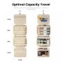 Wholesale LOVEVOOK Custom Multifunctional Storage Travel Makeup Bags Portable Large Capacity Folding Toiletry Bag for women
