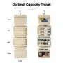 Wholesale LOVEVOOK Custom Multifunctional Storage Travel Makeup Bags Portable Large Capacity Folding Toiletry Bag for women