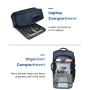 LOVEVOOK Expandable Backpack with Shoe Bag Waterproof large capacity Bag carryon luggage Airline Approved Men Travel Duffle Bags