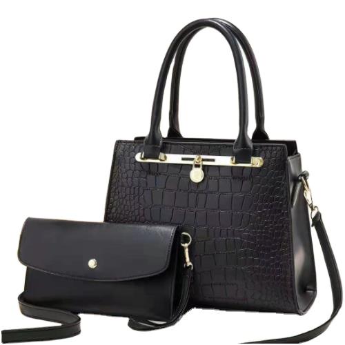 2024 New Style Hot selling Fashion Pu Leather Large Capacity  Ladies Handbag With Lock Design Luxury Hand Bag