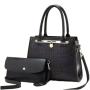 2024 New Style Hot selling Fashion Pu Leather Large Capacity  Ladies Handbag With Lock Design Luxury Hand Bag