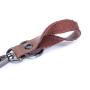 2024 new design wholesale Car key chain men's simple high-grade pendant small gifts men's and women's leather car manual key
