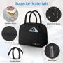 Gelory Reusable Leakproof Thermal Bento Lunch Box Storage Bag Tote Insulated Cooler Lunch Bag For Camping