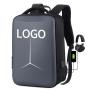 Smart College High School Back Pack Quality School Bags Boys Backpack Office Computer Bag Laptop Backpack Gray Black Polyester