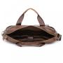 XL346 Genuine Leather Message Bags Men's Business Durable Laptop Bags Practical Simple Shoulder Bag Customized Logo Beiefcase