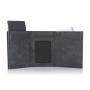 Custom Slide Up Card Case For Men Secure Scan Proof Wallet With Pop Up Card Wallet Aluminum Wallets