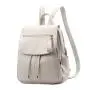 Fashion latest School Bags leather women's laptop backpacks for girls 2023