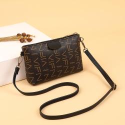 2024 Fashion Simple Hand Bag for Women Small Square Foreign Style with Single Strap Wholesale Printing Joker Shoulder Bag