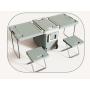 32L Multi-functional picnic ice insulated cooler box with handle and wheels and table and chairs