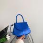 2023 New Shiny Stone Tide Waterproof Handbag Harbor Style Retro Foreign Style Chain One Shoulder Bag Ins Cross Body Bag Fashion