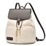 Large Capacity 2024 New Anti Splash Premium High Quality PU Student School Bag Famous Women's Retro Print Design Backpack