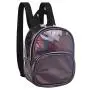 Travel College Students Backpack Daypacks Custom Laser Holographic PU Leather School Bag Bookbags
