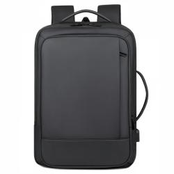 Unisex Computer Bag with USB Factory Direct Sale Can Expand Laptop Backpack Custom LOGO Polyester Lining Travel Backpack