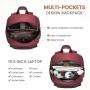 LOVEVOOK factory custom large capacity design logo luxury waterproof bagpack women laptop bag for travelling laptop backpacks