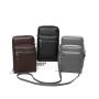 2024 New Solid Color Zipper Men's Crossbody Bag