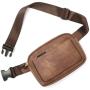 Mini Messenger bag waist bag adjustable shoulder strap artificial leather women's waist bag
