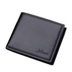 OEW014 Mens Short Wallet PU Leather Fashion ID Cards Holder Clutch Coin Purse Vintage Business Slim Man's Wallet