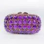 Factory Wholesale rhinestone purse and handbag Hand-made diamond-encrusted evening bags with various designs are available in s