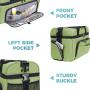 colorful polyester aluminum foil insulation isotherm plastic cooler tote  bag camping high quality food delivery cooler bag