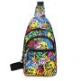 ZR758 Unisex Chest Bag Waterproof Shoulder Bag Sports Travel Crossbody Leisure Solid Color Business High Quality Bag Print logo