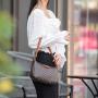 Gelory Customized Ladies Portable Underarm Handbag Brand Pattern Design Print PU Leather Shoulder Bag