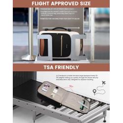 LOVEVOOK 40L Airline Approved Carry on Laptop Backpack with 3 Packing Cubes Airplanes TSA Large Travel Backpack for Women Men