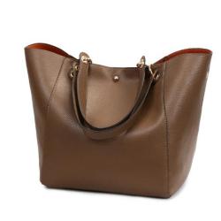 ZF360 New Fashion Women's Bags PU Leather Shoulder Handbag Vintage Handbag Women Minimalist Single Shoulder Large Bag Wing Bag