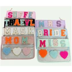 Wholesale Promotional Plain Wash Square  Kid Jelly Clear Waterproof Cosmetic PVC Bag