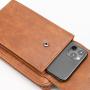 2024 New Style Simple Solid Color Shoulder Bag Multicolor Coin Purse Zipper Mobile Phone Wallet Bag For Women