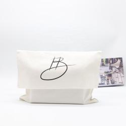 Customized Large Dust Bag Cotton gift Pouch With Flap Twill Cotton Envelope Pouch For Gift Packaging