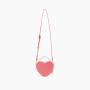 Unique Heart Shape Handbags For Women Custom Logo Saffiano Leather Pattern Purse Womens Crossbody Bags Cute Ladies Hand Bags