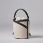 High Quality Crossbody Bag Female Ladies Elegant Vegan Leather Luxury With Drawstring Pouch Fashion Bucket Handbags