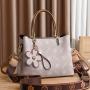 Custom Handbag Sacs Fourre Tout Sac A Main Femm A Bas Prix 2023 En Gros Pu Leather Ladies Bag