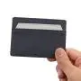 High quality pu credit card holder men mini wallet rfid blocking leather business card holder