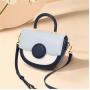 Custom Made Latest New Saddle Design Women Crossbody Semicircle Shape Shoulder Messenger Tote Bags for Women Handbags And Purses