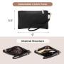 LOVEVOOK new style 2pcs Shoulder Bag with clutch wallet quality PU Handbag business work travel women laptop tote Briefcases bag