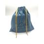 Customized Large Soft Velvet Packaging Bag For Handbag Luxury Drawstring Velvet Travel Clothes Storage Pouch